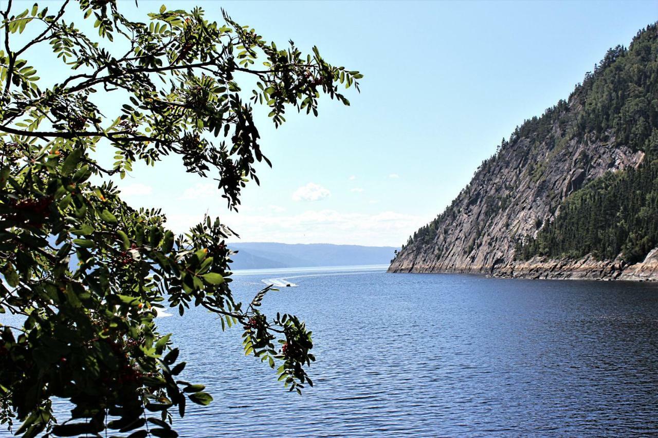 Panoramique Du Fjord Apartment LʼAnse-Saint-Jean Екстериор снимка